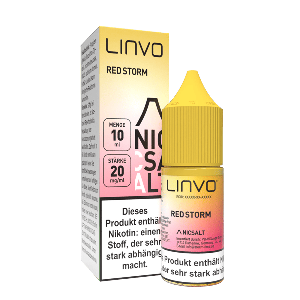 Linvo Nikotinsalz - Red Storm - Liquid 20mg 10ml 