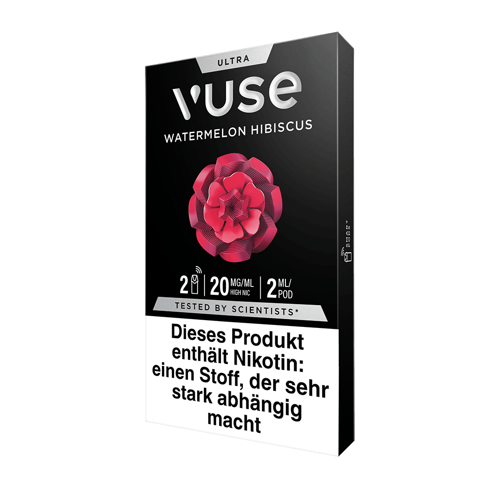 2x Vuse Ultra Pods Watermelon Hibiscus 20mg 