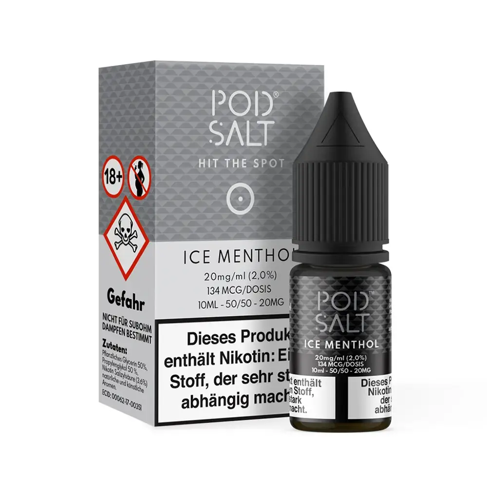 Pod Salt Core Ice Menthol 10ml 20mg 