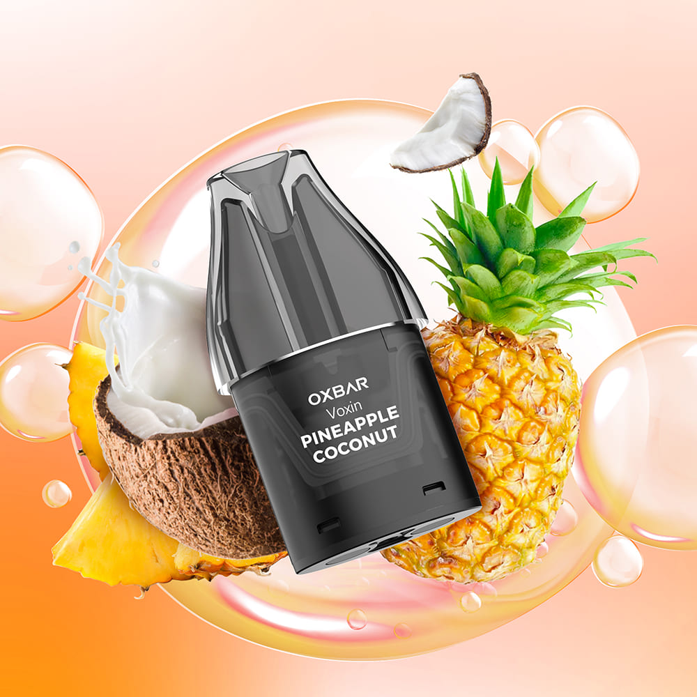 Oxbar Voxin Einweg Pod - Pineapple Coconut - 20mg Nikotinsalz 2ml 