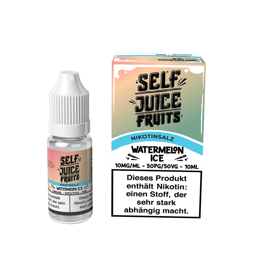 Self Juice Nikotinsalz - Watermelon Ice - 10ml Liquid 10mg 