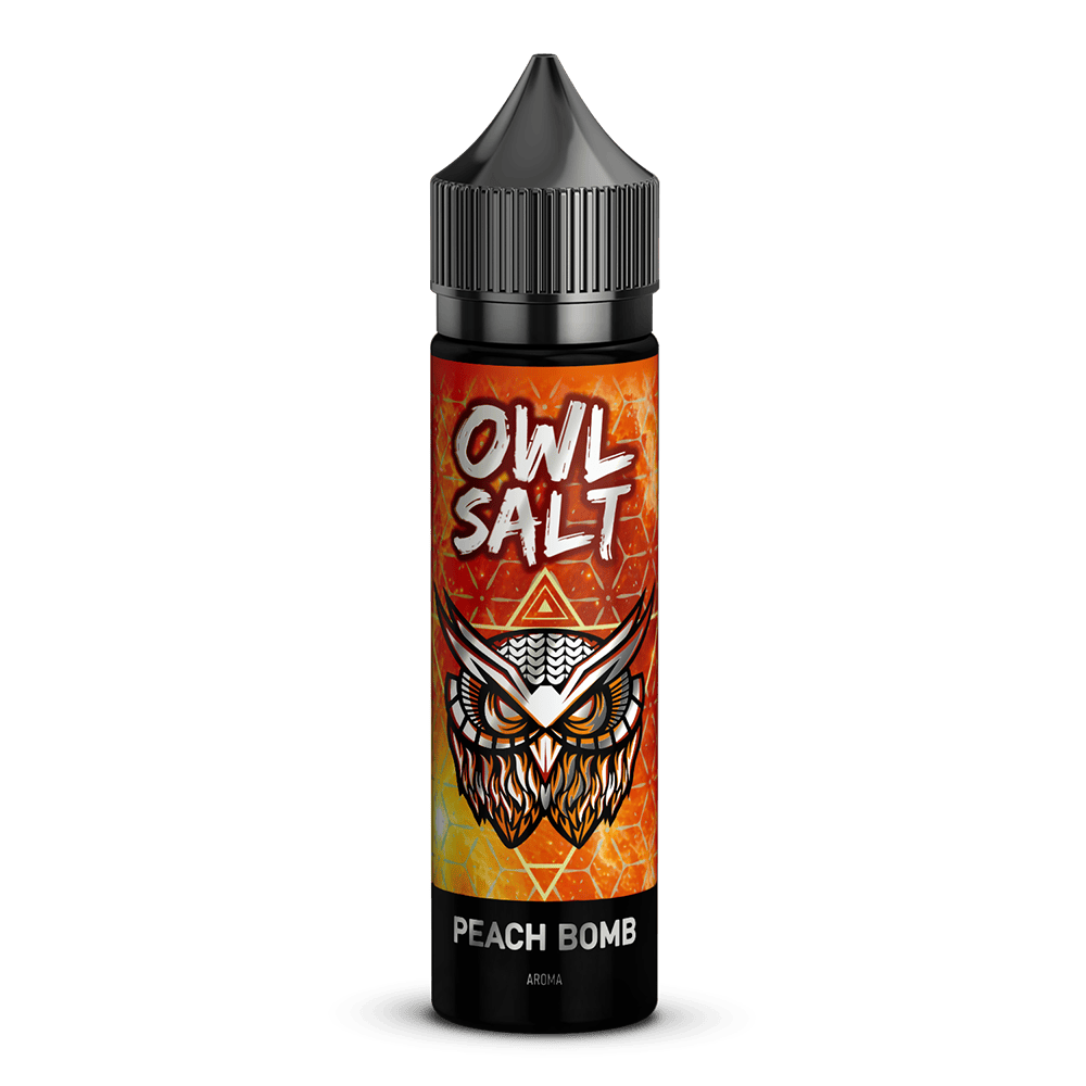 OWL Salt Aroma Longfill - Peach Bomb - 10ml in 60ml Flasche  D