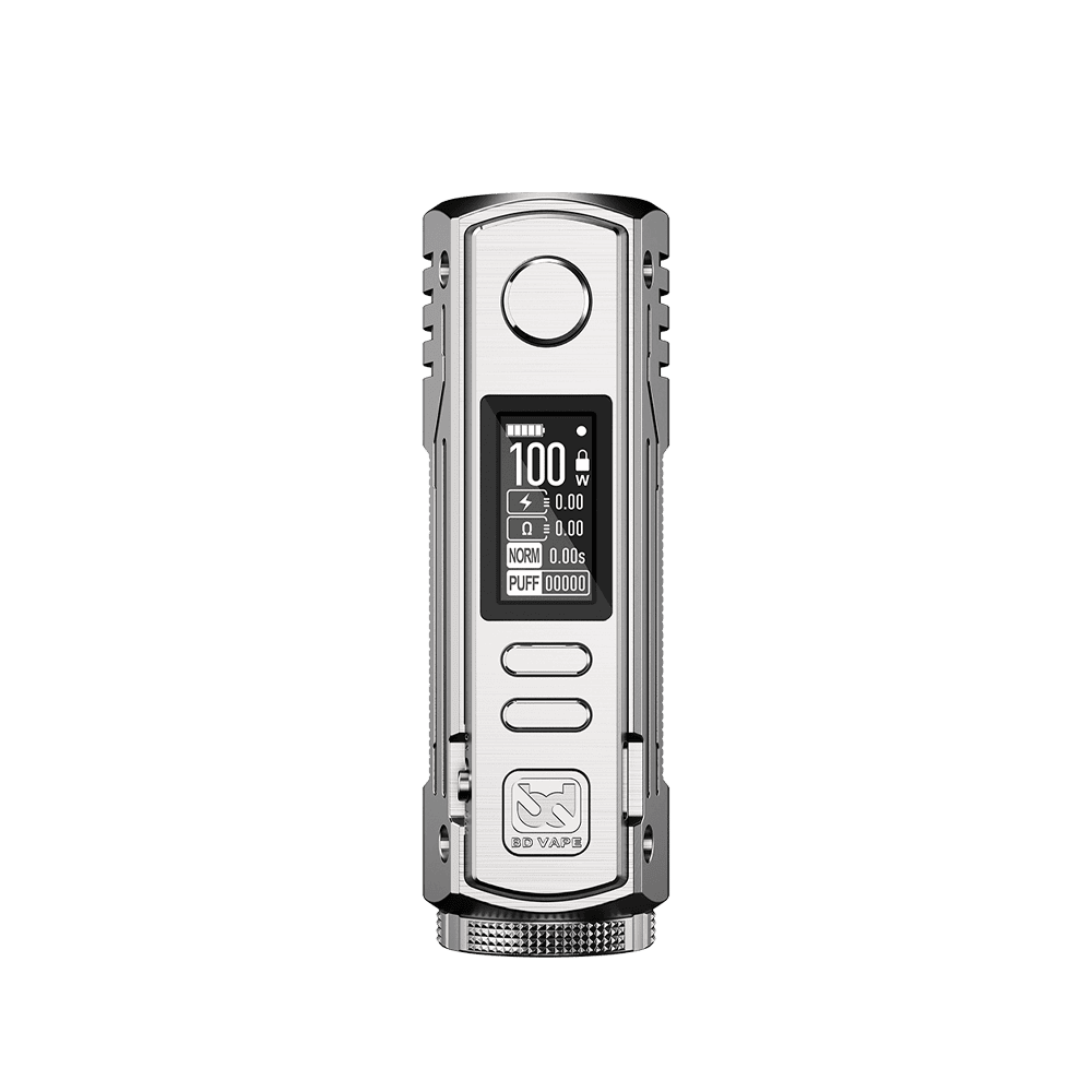 BD Vape Rayden 100 Mod Silver