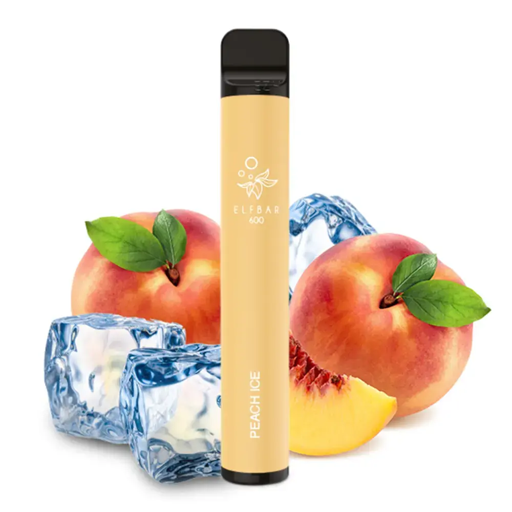 Elfbar 600 Peach Ice Nikotinfrei 