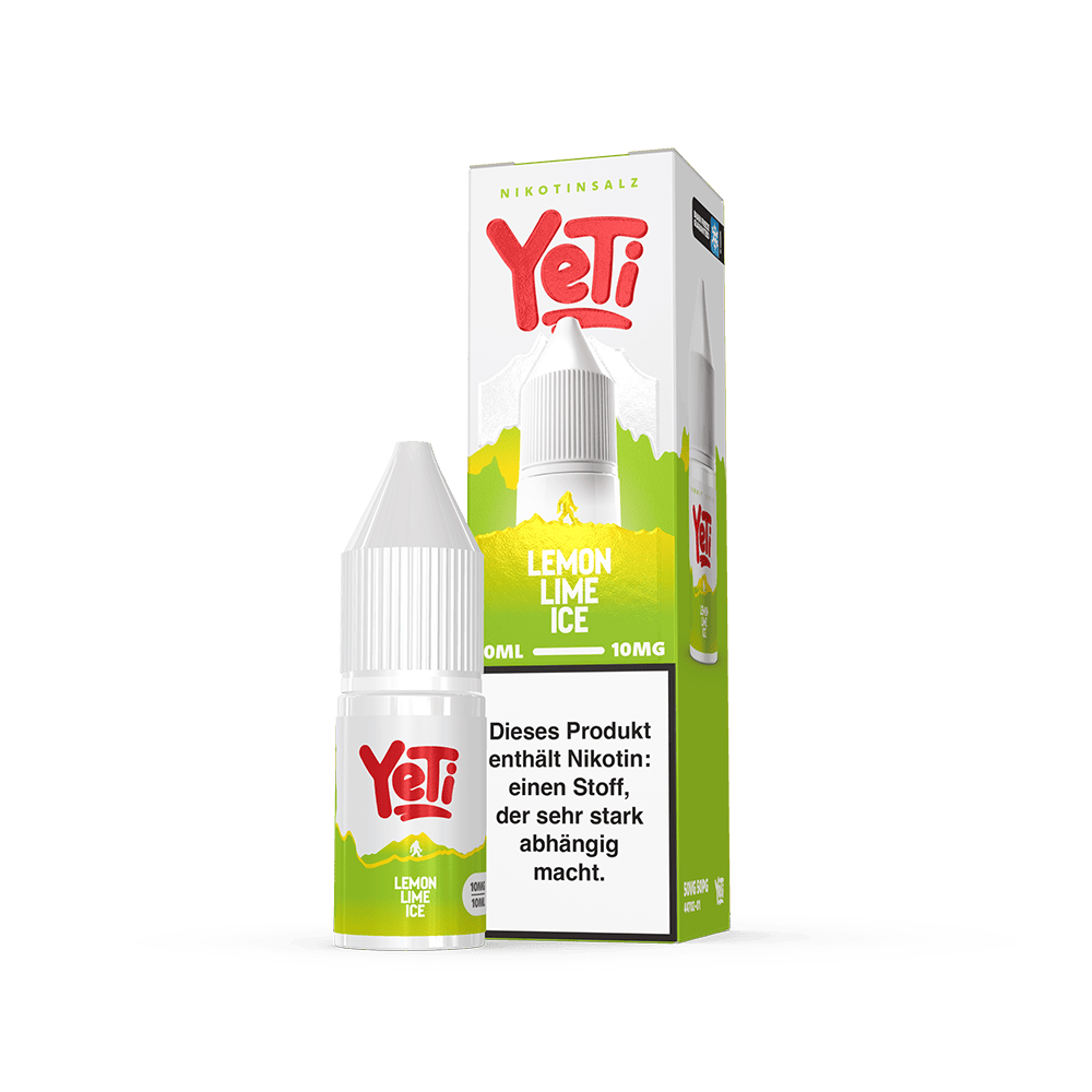 Yeti Summit Nikotinsalz - Lemon Lime Ice - Overdosed 10ml Liquid 10mg