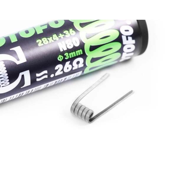 Wotofo Quad Core Fused Clapton Coils (10 Stück)