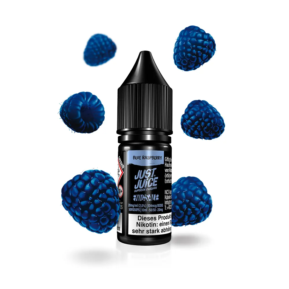 Just Juice Nikotinsalz - Blue Raspberry - 10ml 20mg 