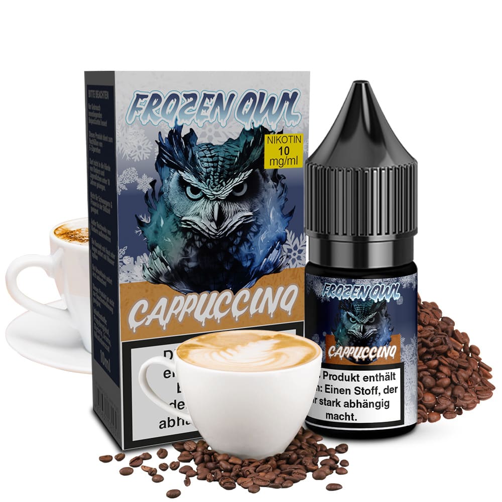 Frozen OWL Nikotinsalz - Cappuccino - 10ml Liquid 10mg 