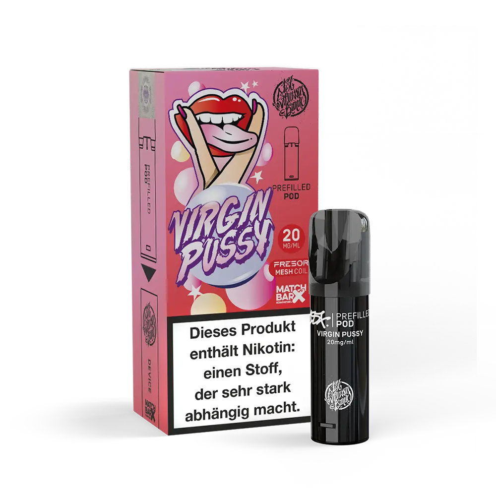 187 Strassenbande Einweg Pod - Virgin Pussy - 20mg Nikotinsalz 2ml 