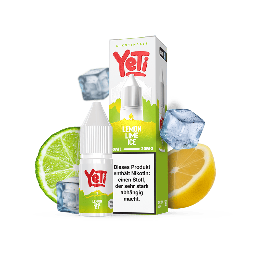 Yeti Summit Nikotinsalz - Lemon Lime Ice - Overdosed 10ml Liquid 20mg