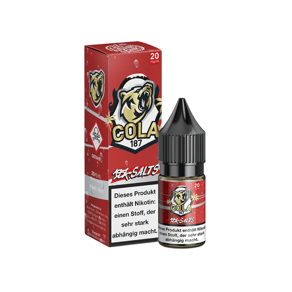 187 Strassenbande Nikotinsalz - Cola 187 - 10ml Liquid 20mg